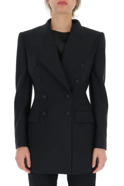 Dolce & Gabbana Double-Breasted Blazer - Black