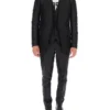 Dolce & Gabbana Jacquard Two-Piece Suit - Black