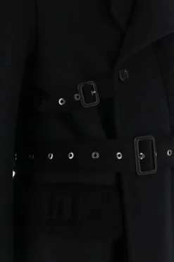 Dolce & Gabbana Double-Breasted Coat - Black -Cheap Vestureo Store 1624706717294 djfTXmkecmncQYmYF