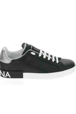 Dolce & Gabbana Portofino Low-Top Sneakers - Black