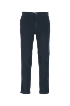Dolce & Gabbana Straight Leg Trousers - Navy