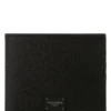 Dolce & Gabbana Logo Plaque Bifold Wallet - Black