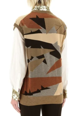 Dolce & Gabbana Intarsia Knitted Top - Multi -Cheap Vestureo Store 1624707967898 RpFcHREBrnN5BwP9B
