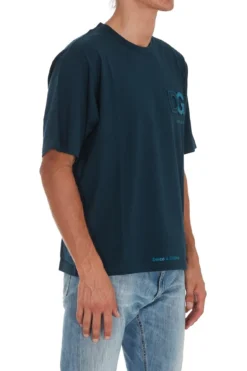 Dolce & Gabbana Logo Detailed T-Shirt - Blue -Cheap Vestureo Store 17fdba2be906038d816bc09a890c0ca3