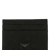 Dolce & Gabbana Logo Plaque Cardholder - Black