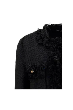 ( New Season ) Dolce & Gabbana Frayed Long-Sleeved Jacket - Black 5 ( New Season ) Dolce & Gabbana Frayed Long-Sleeved Jacket - Black -Cheap Vestureo Store 182b4d7d4485887730e2d0ad28b1704c