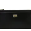 Dolce & Gabbana Logo Plaque Large Cardholder - Black