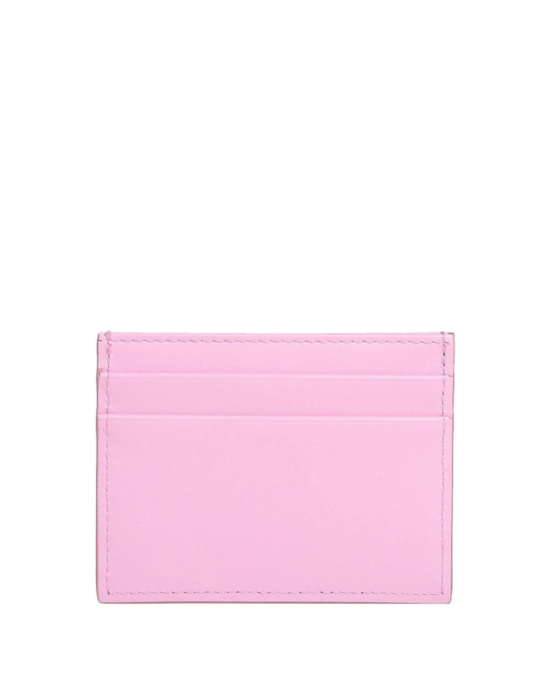 ( New Season ) Dolce & Gabbana DG Logo Embellished Card Holder - Pink 2 ( New Season ) Dolce & Gabbana DG Logo Embellished Card Holder - Pink - Image 2