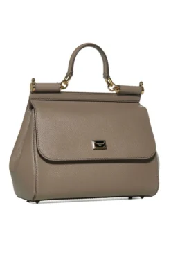 ( New Season ) Dolce & Gabbana Sicily Medium Tote Bag - Grey -Cheap Vestureo Store 1904177d67bd0e60cc2586375fa94e81
