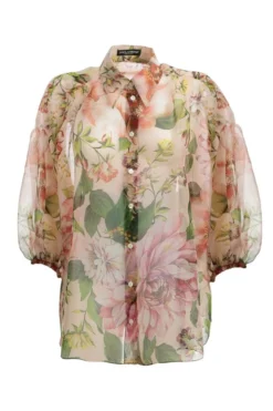 Dolce & Gabbana Oversized Floral Print Shirt - Multi