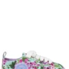 ( New Season ) Dolce & Gabbana Floral Printed Lace-Up Sneakers - Multi