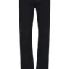 ( New Season ) Dolce & Gabbana Logo Plaque Straight-Leg Jeans - Black