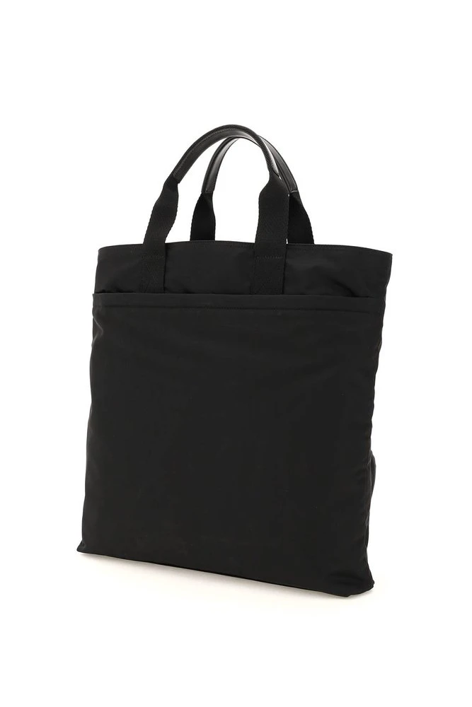 ( New Season ) Dolce & Gabbana Logo Plaque Tote Bag - Black 2 ( New Season ) Dolce & Gabbana Logo Plaque Tote Bag - Black - Image 2