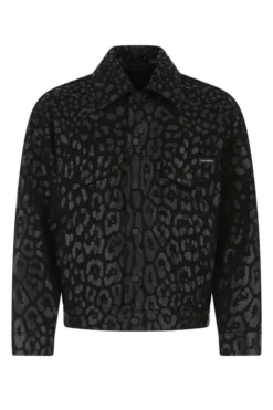 ( New Season ) Dolce & Gabbana Animal Print Buttoned Jacket - Multi