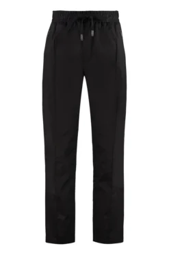 Dolce & Gabbana Logo Patch Jogger Pants - Black
