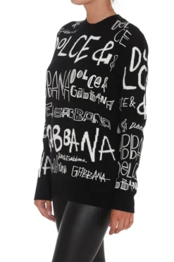 Dolce & Gabbana Logo Intarsia Knitted Jumper - Multi 7 Dolce & Gabbana Logo Intarsia Knitted Jumper - Multi -Cheap Vestureo Store 1b0d9a6b19f380491b6824af61762bfa