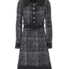 Dolce & Gabbana Tweed Midi Dress - Multi