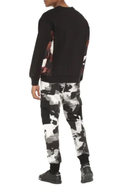 Dolce & Gabbana Embroidered Crewneck Sweatshirt - Black -Cheap Vestureo Store 1cd7b6e400f22c40596678d139ed19f9