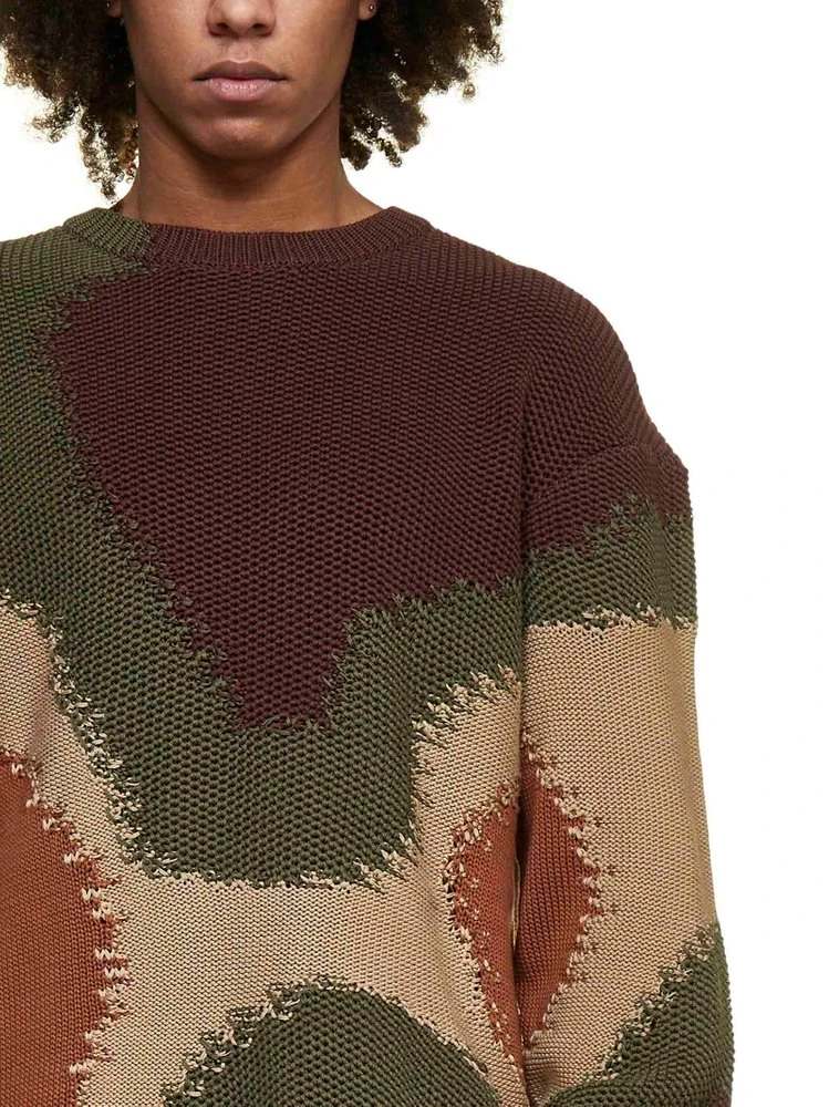 ( New Season ) Dolce & Gabbana Camouflage Round Neck Jumper - Multi 5 ( New Season ) Dolce & Gabbana Camouflage Round Neck Jumper - Multi - Image 5