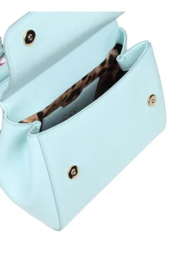 ( New Season ) Dolce & Gabbana Sicily Scarf Embellished Mini Tote Bag - Blue -Cheap Vestureo Store 1e0c76c89cb1db81b291a07200055c95