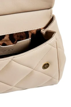( New Season ) Dolce & Gabbana Small Sicily Quilted Tote Bag - Beige -Cheap Vestureo Store 1e2f1ff72c5381dab863e7fb2ac2ccd5