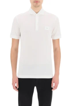 ( New Season ) Dolce & Gabbana Logo Patch Polo Shirt - White 8 ( New Season ) Dolce & Gabbana Logo Patch Polo Shirt - White -Cheap Vestureo Store 1eb3bc23f6581cf30a43a822104f6261