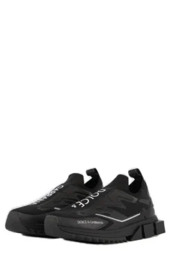 ( New Season ) Dolce & Gabbana Sorrento Lace-Up Sneakers - Black -Cheap Vestureo Store 1eee79b11d904d32cd79eaa2c2998046