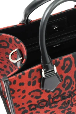 ( New Season ) Dolce & Gabbana Logo Embroidered Animal-Print Medium Tote Bag - Red 8 ( New Season ) Dolce & Gabbana Logo Embroidered Animal-Print Medium Tote Bag - Red -Cheap Vestureo Store 1fcbbaed50b60d77ce846d746503615b