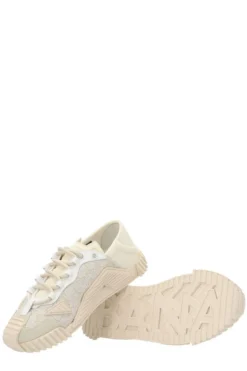 Dolce & Gabbana NS1 Lace-Up Sneakers - White -Cheap Vestureo Store 1ff47a112ef3a166386bdd83fbf074bc