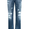 Dolce & Gabbana Distressed Denim Jeans - Blue