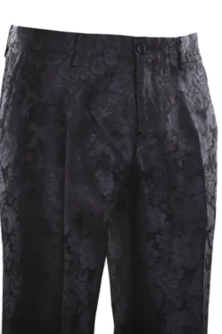 ( New Season ) Dolce & Gabbana Jacquard Three Piece Tailored Suit - Black -Cheap Vestureo Store 20f70aee8ebfb703bcb67fac350510f8