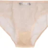 ( New Season ) Dolce & Gabbana Jacquard Tulle Briefs - Beige