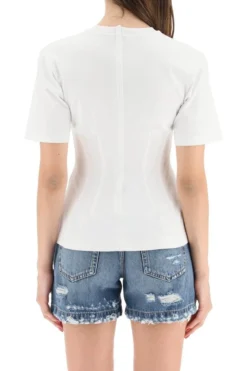 ( New Season ) Dolce & Gabbana Logo Plaque Crewneck T-Shirt - White 6 ( New Season ) Dolce & Gabbana Logo Plaque Crewneck T-Shirt - White -Cheap Vestureo Store 22685c749e742784d2a60a270e2196db