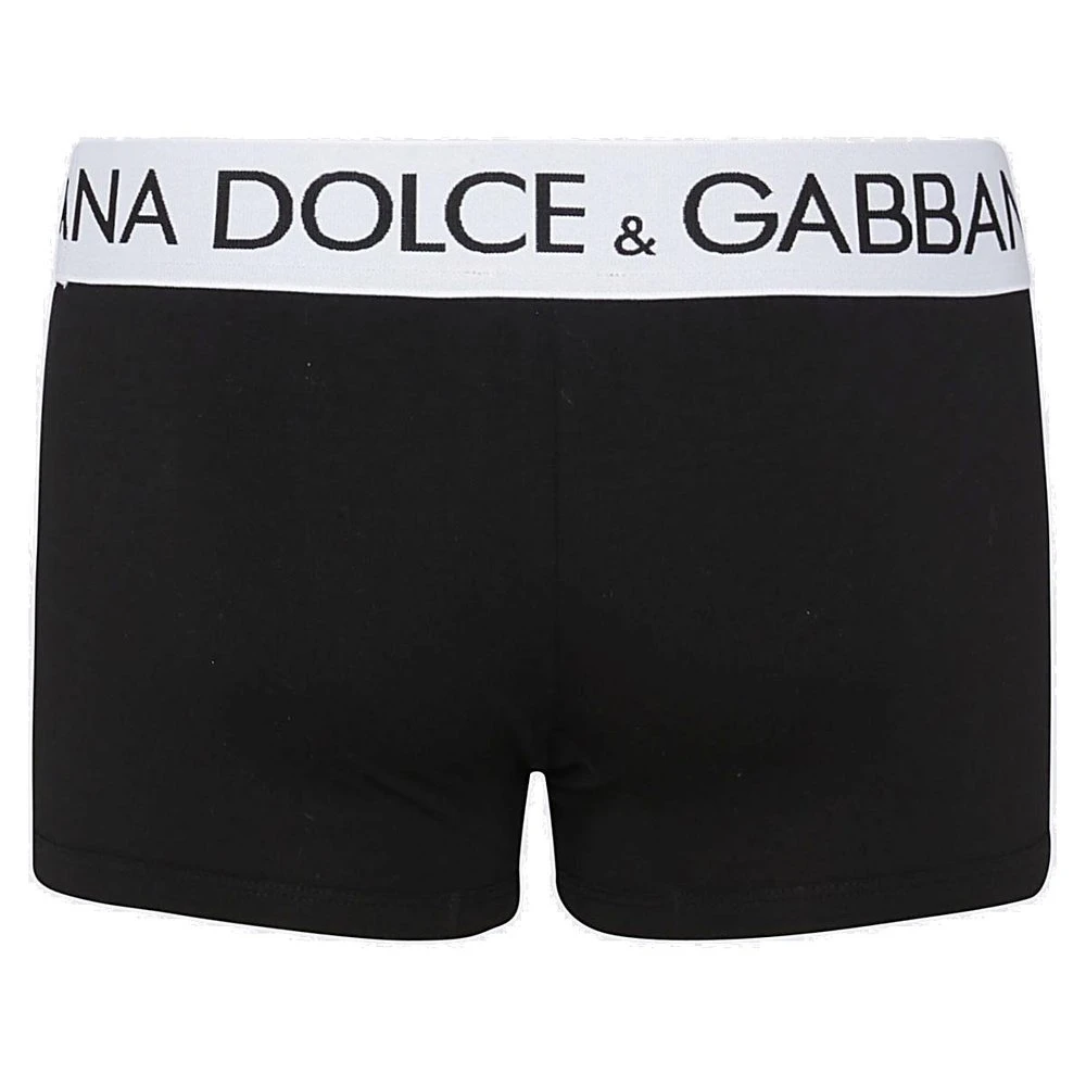 ( New Season ) Dolce & Gabbana Logo Waistband Briefs - Black 2 ( New Season ) Dolce & Gabbana Logo Waistband Briefs - Black - Image 2