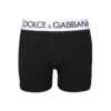 ( New Season ) Dolce & Gabbana Logo Waistband Boxers - Black