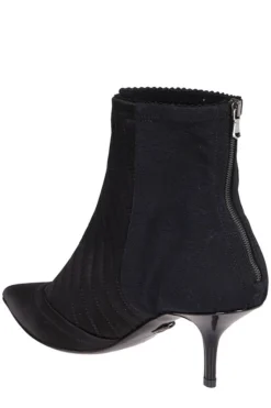 Dolce & Gabbana Pointed-Toe Zipped Ankle Boots - Black -Cheap Vestureo Store 23bc8856aa12c57a563d229647c4c4ae