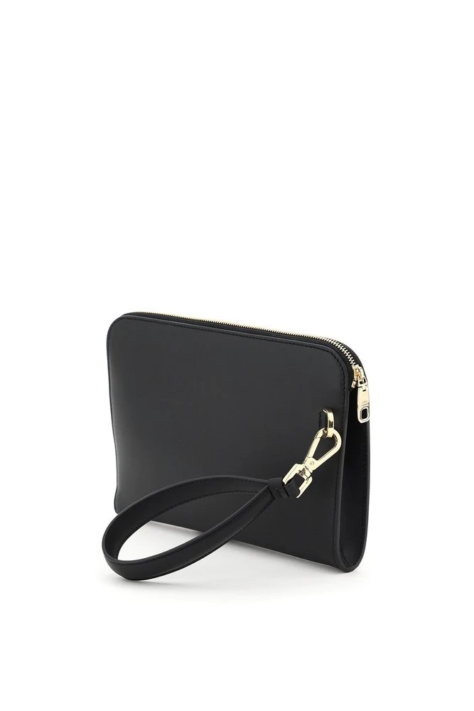 ( New Season ) Dolce & Gabbana Monreale Logo Clutch Bag - Black 2 ( New Season ) Dolce & Gabbana Monreale Logo Clutch Bag - Black - Image 2