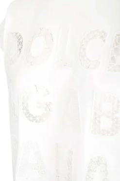 ( New Season ) Dolce & Gabbana Cut-Out Crewneck T-Shirt - White -Cheap Vestureo Store 240de37e520b3169f060f328f23176f3