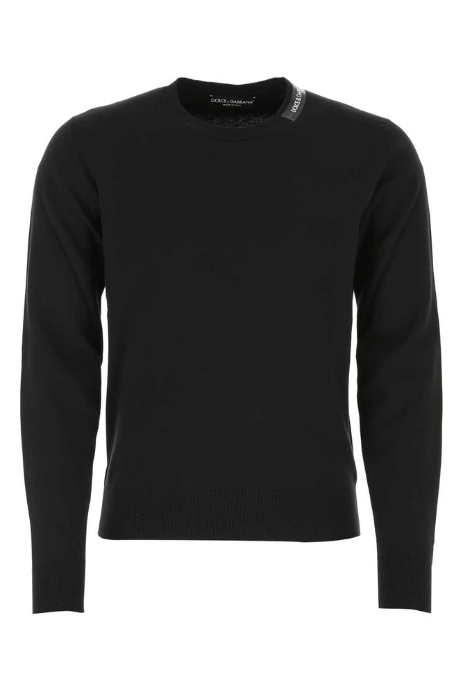 Dolce & Gabbana Crewneck Knit Jumper - Black 1 Dolce & Gabbana Crewneck Knit Jumper - Black