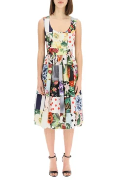 Dolce & Gabbana Floral Patchwork Dress - Multi 7 Dolce & Gabbana Floral Patchwork Dress - Multi -Cheap Vestureo Store 24d968b855fe95d8bfe6be614393c208