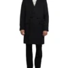 Dolce & Gabbana Double Breasted Tailored Coat - Navy