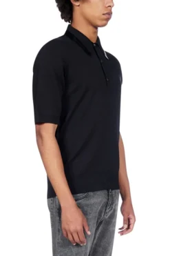 Dolce & Gabbana Logo Tape Polo Shirt - Black -Cheap Vestureo Store 25aaffdb57832a91d0647028ebf1094f