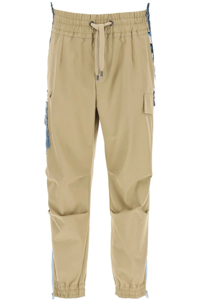 Dolce & Gabbana Drawstring Track Pants - Beige 1 Dolce & Gabbana Drawstring Track Pants - Beige