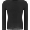 Dolce & Gabbana Rib-Knit High Neck Jumper - Black