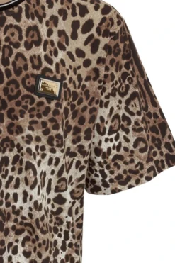 Dolce & Gabbana Leopard Printed T-Shirt - Multi 7 Dolce & Gabbana Leopard Printed T-Shirt - Multi -Cheap Vestureo Store 25eefbff34c018602d96e7335664aae5