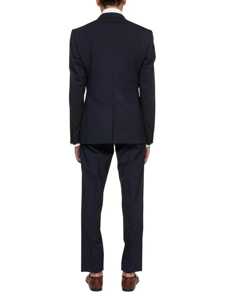 ( New Season ) Dolce & Gabbana Martini-Fit Two-Piece Suit - Navy 3 ( New Season ) Dolce & Gabbana Martini-Fit Two-Piece Suit - Navy - Image 3