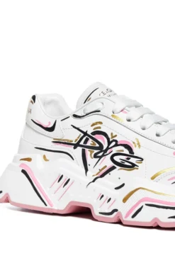 Dolce & Gabbana Daymaster Hand Painted Sneakers - Multi -Cheap Vestureo Store 276fca4dc55b3a4c0bd6b9953c3aa58f