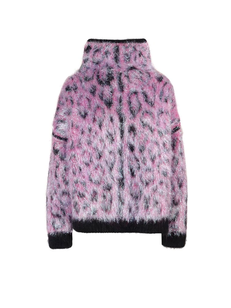 Dolce & Gabbana Leopard Jumper - Multi 1 Dolce & Gabbana Leopard Jumper - Multi