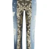 Dolce & Gabbana Patchwork Distressed Jeans - Multi