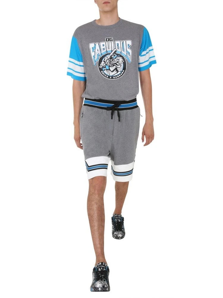 Dolce & Gabbana Royals Print T-Shirt - Multi 5 Dolce & Gabbana Royals Print T-Shirt - Multi - Image 5